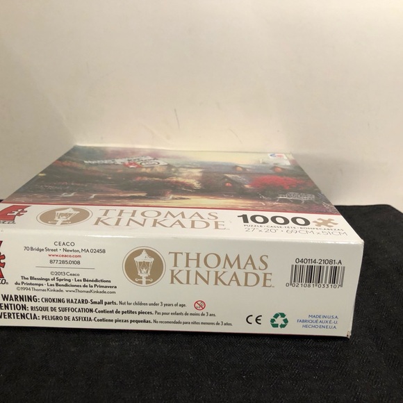Thomas Kinkade 1000-Piece Puzzle - Blessings of the spring - Picture 2 of 4